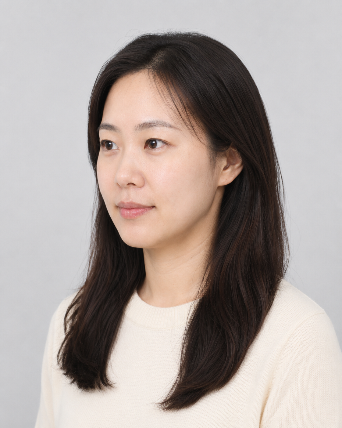 Woman 45 degree face sample